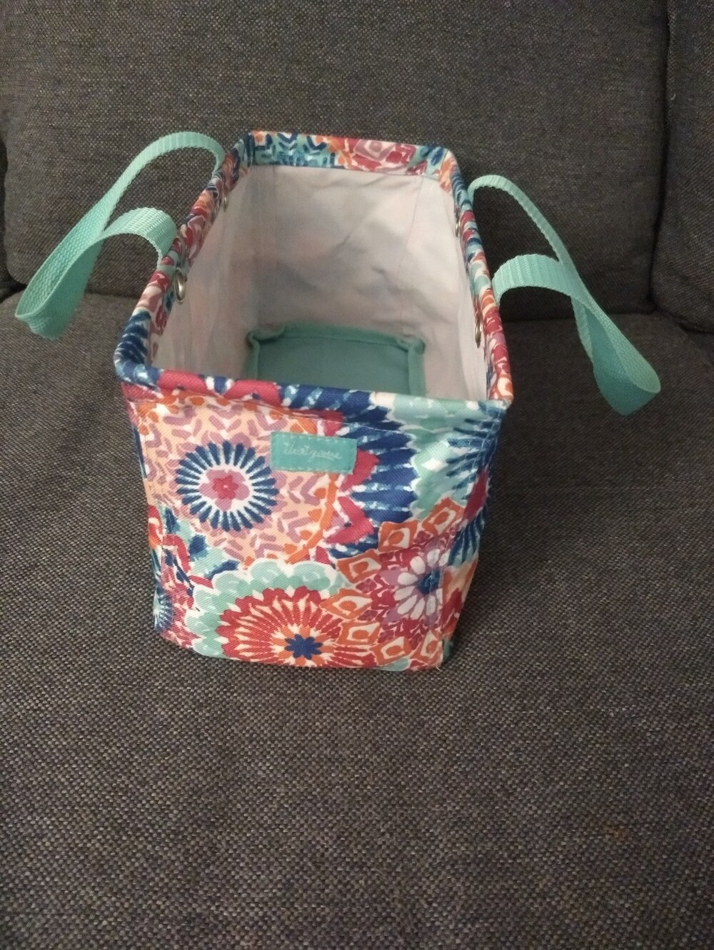 Thirty One - Tiny Utility Tote - Pixie Pop - Picture 2 of 6